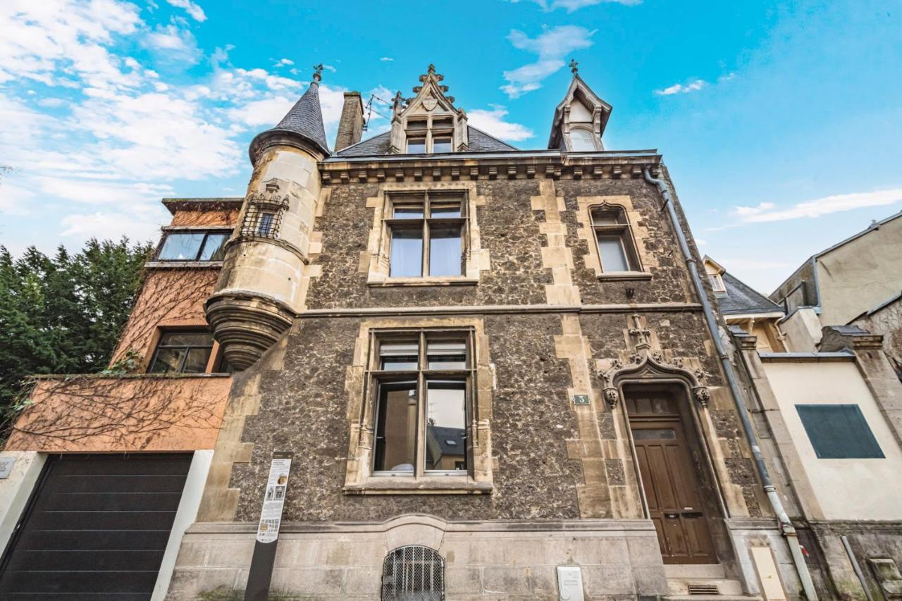 Апартаменты Tournelles Vue Cathedrale- Maison Climatisee Du Xvie Siecle Classee Реймс Экстерьер фото